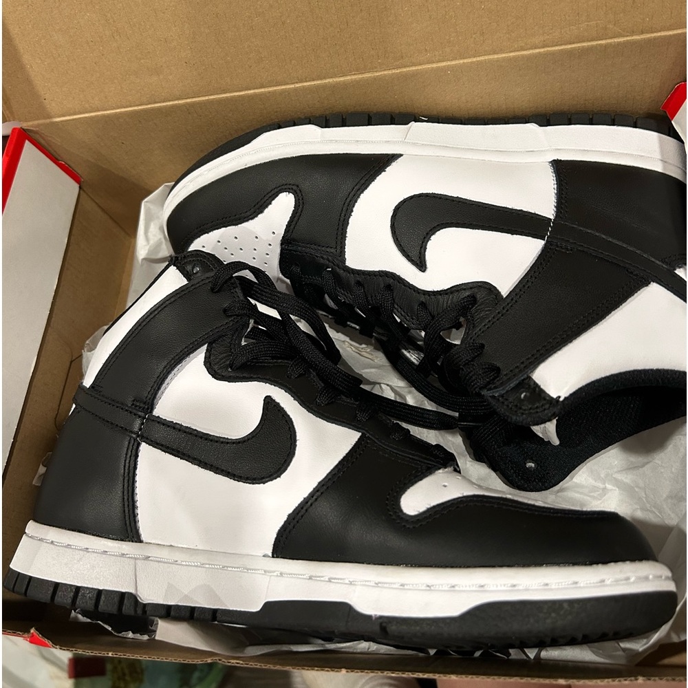 New Authentic Nike panda High dunks
